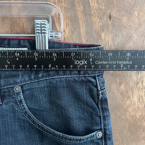 Alberto Mens Jeans Blue Denim Stone Modern Fit Stretch 38x34 (37x28) - Picture 6 of 11